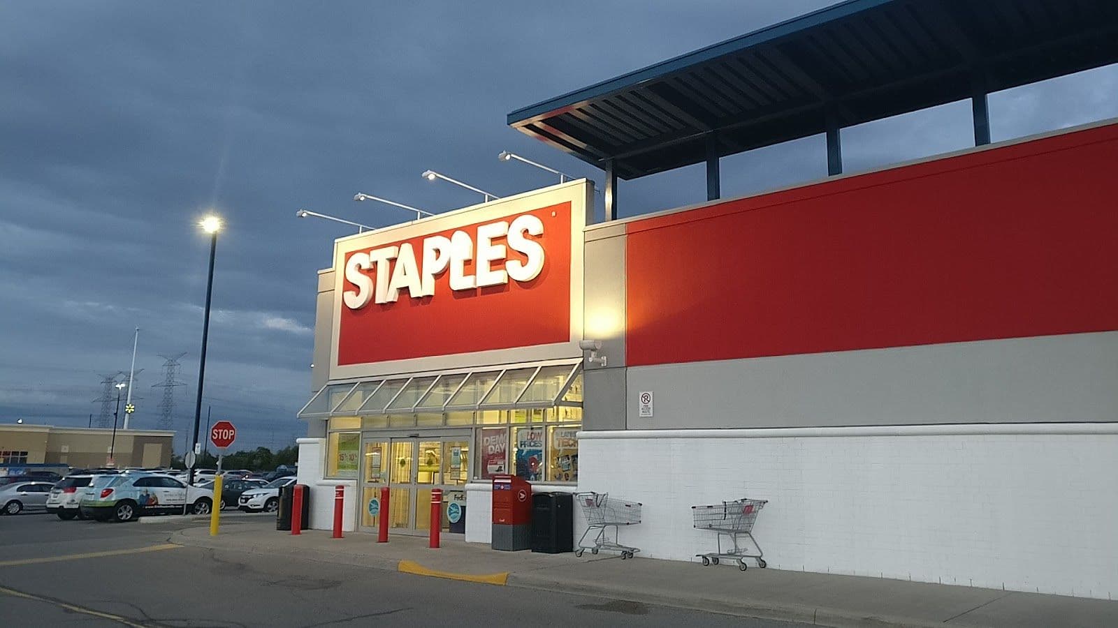 Customer photo from a Google review at Staples