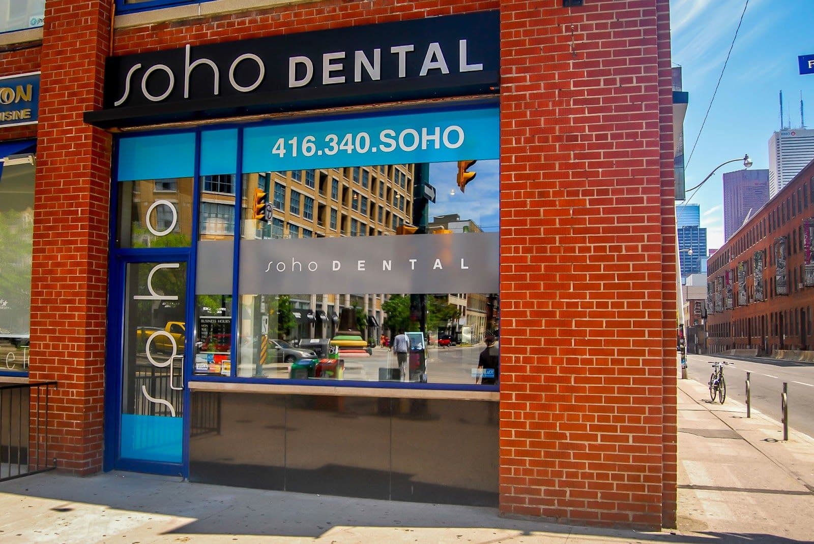 Patient photo from a Google review at Soho Dental