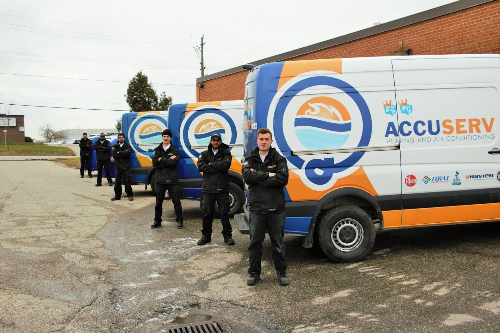 Customer photo from a Google review at AccuServ Heating and Air Conditioning