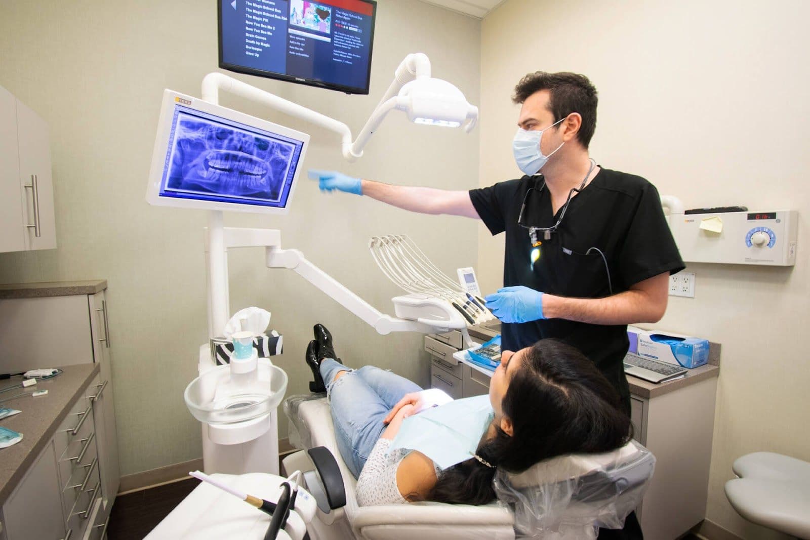 Patient photo from a Google review at Dentistry on King