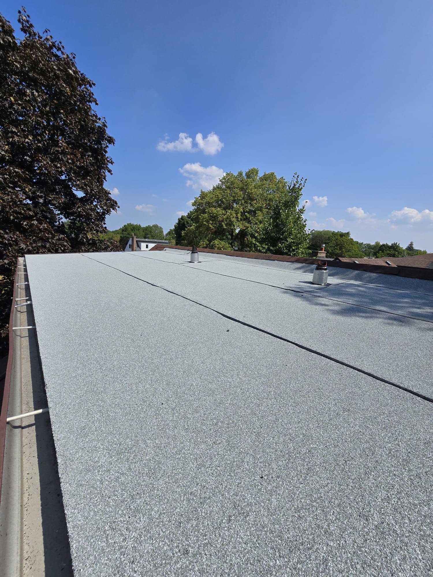 Customer photo from a Google review at The Roof Technician Toronto - Roof Repairs - Flat Roofing - Skylights