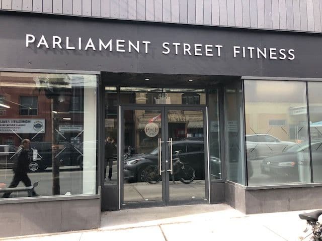 Member photo from a Google review at Parliament Street Fitness