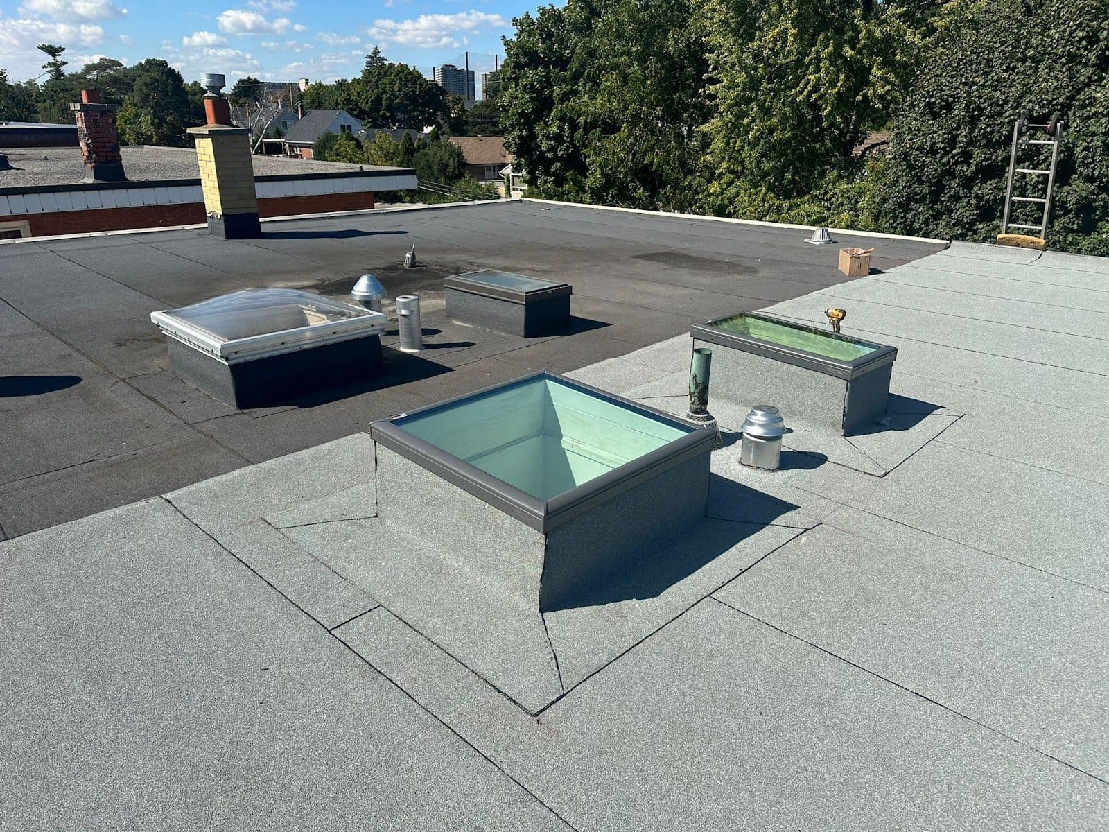 Customer photo from a Google review at All Roofing