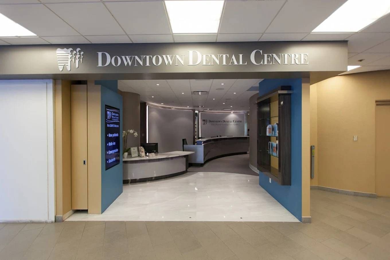Patient photo from a Google review at Downtown Dental Centre