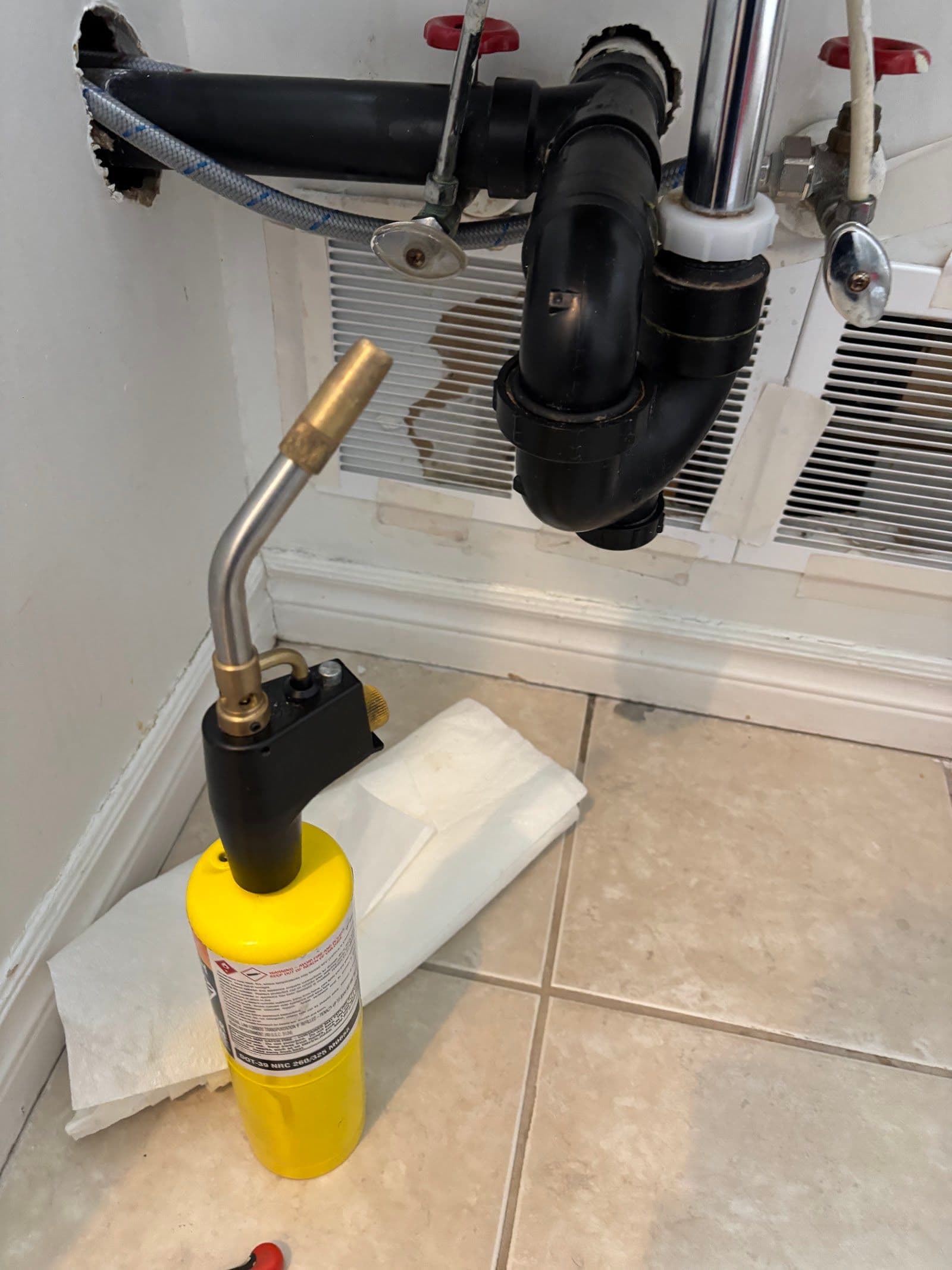 Another customer photo from a Google review at Strong Plumbing Inc