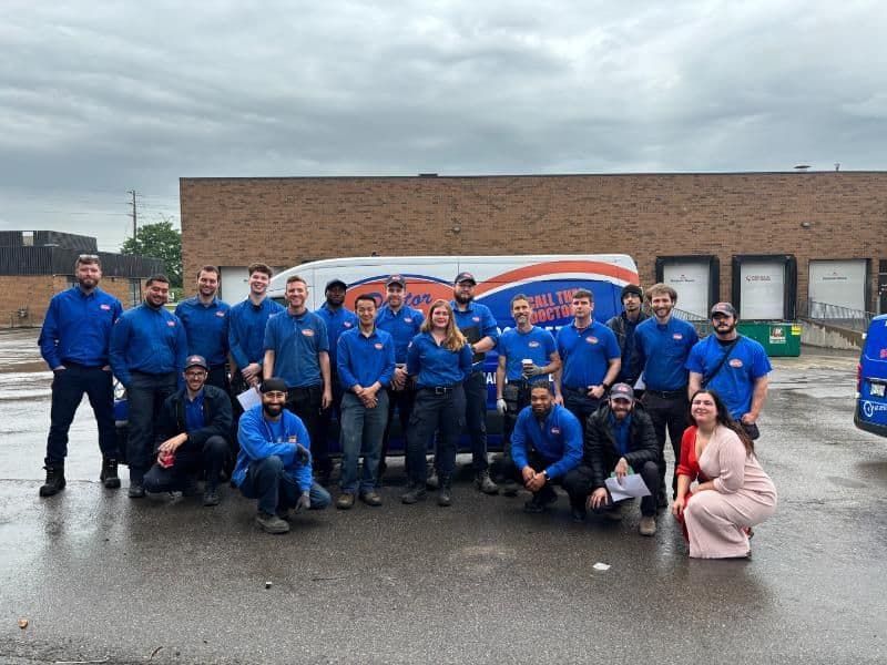 Customer photo from a Google review at Dr HVAC and Plumbing (Toronto)