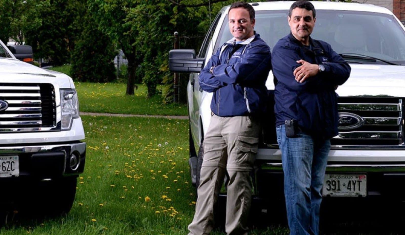 Dupont Heating & Air Conditioning Ltd owner and team reviewing customer feedback and Google reviews together on a dashboard