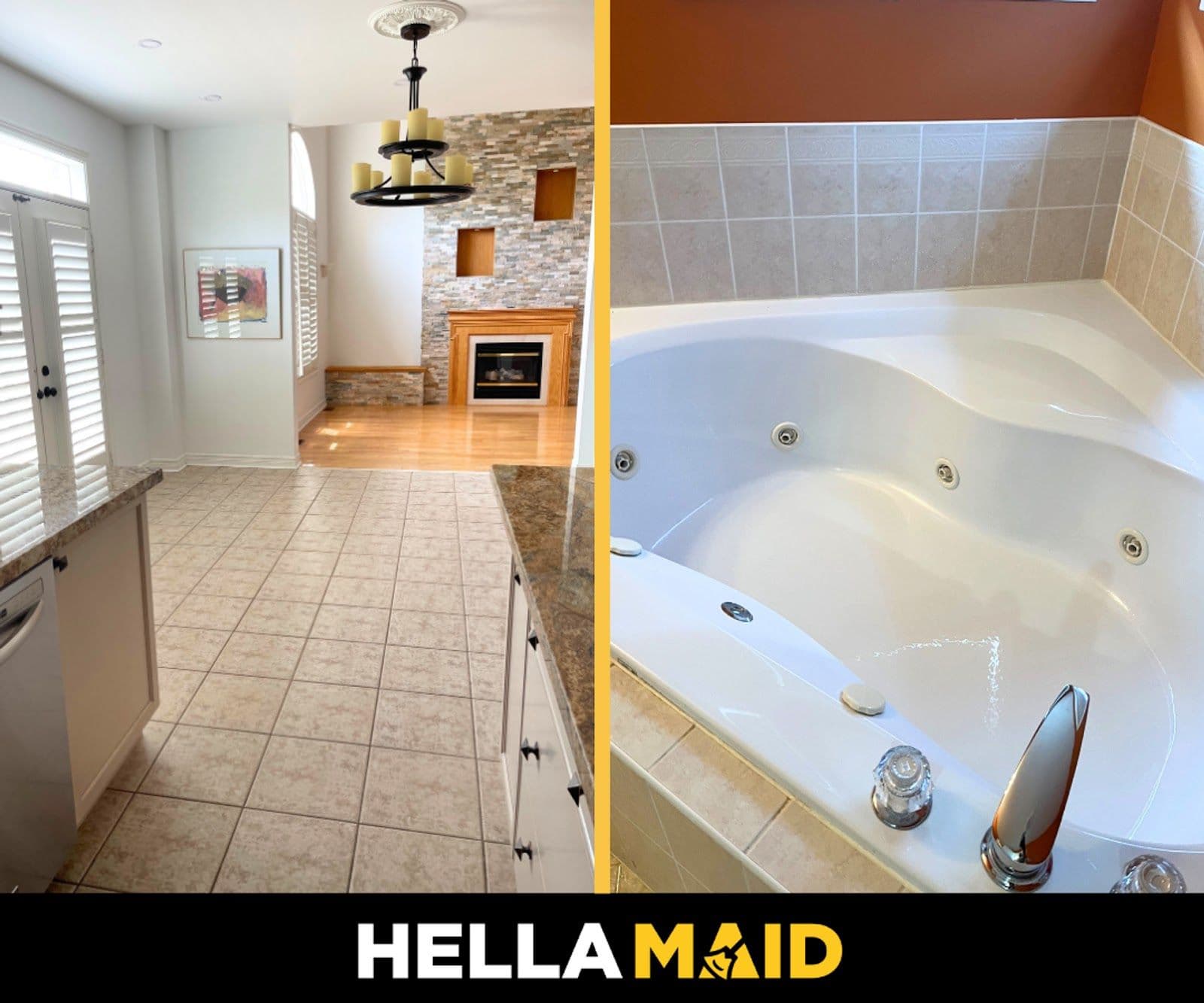 Another guest photo from a Google review at Hellamaid Cleaning Services