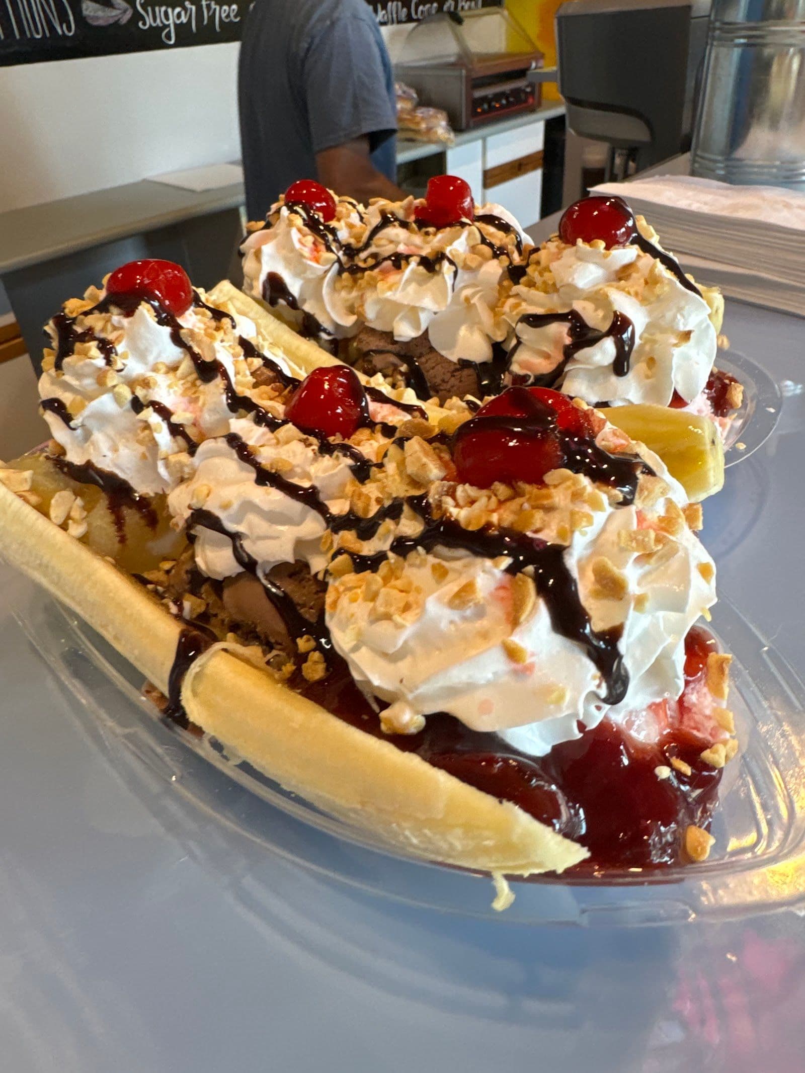 Another guest photo from a Google review at Ronnie Don’s Ice Cream