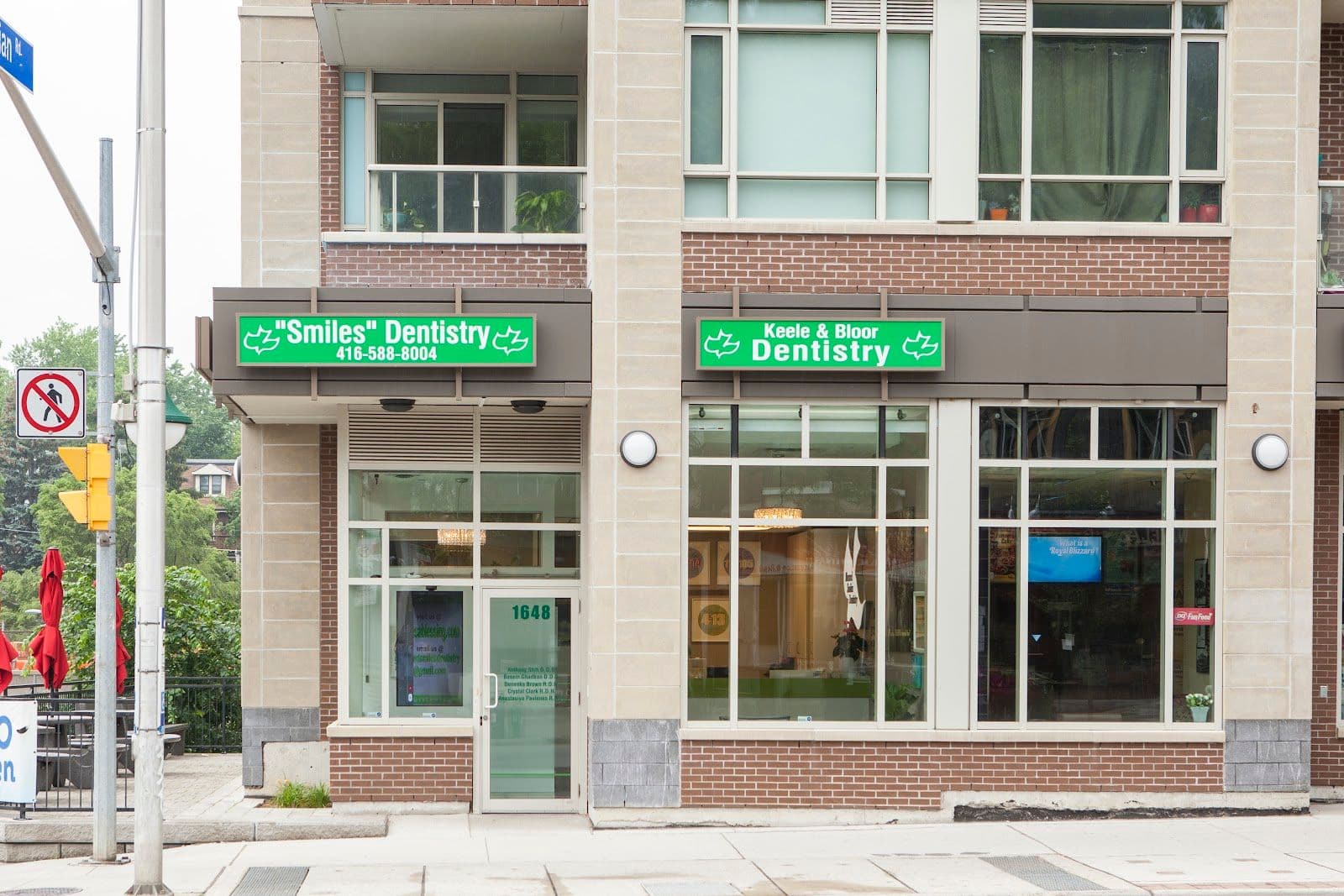 Another patient photo from a Google review at Smiles Dentistry