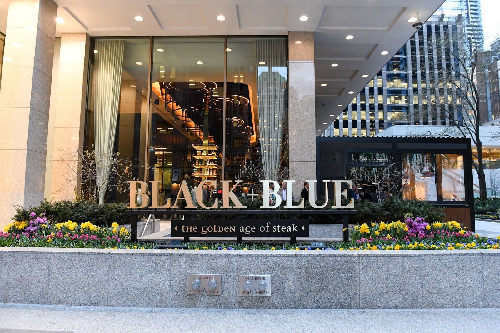 Guest photo from a Google review at Black+Blue Toronto