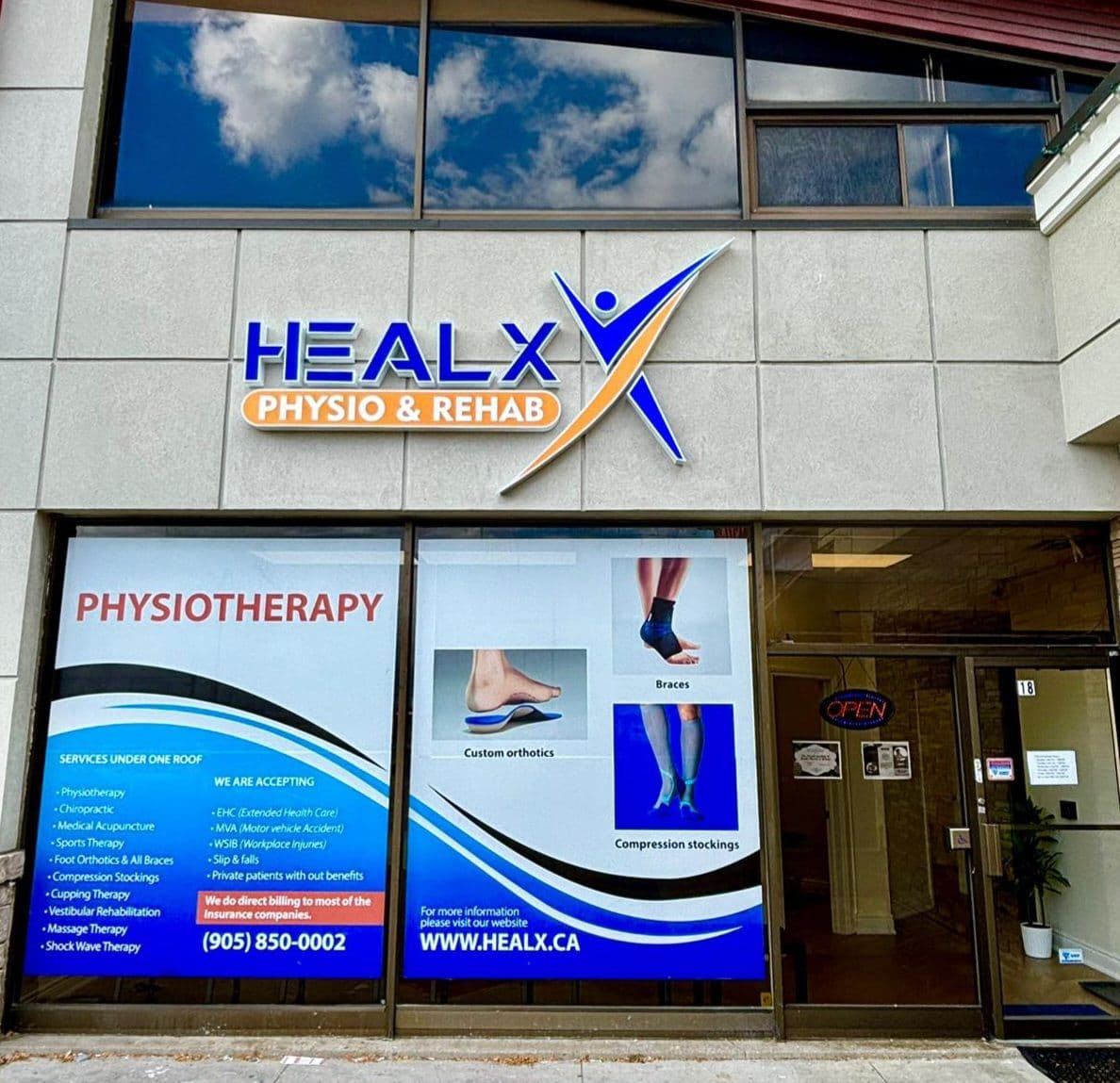 Another patient photo from a Google review at HealX Physio & Rehab