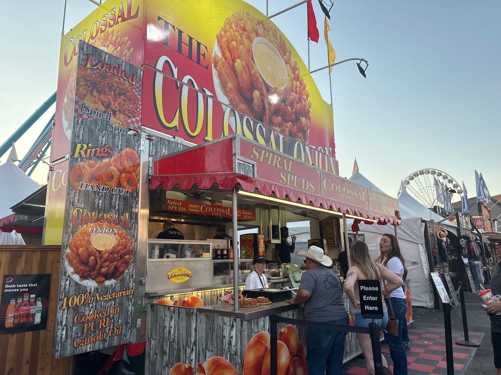 Another guest photo from a Google review at The Colossal Onion
