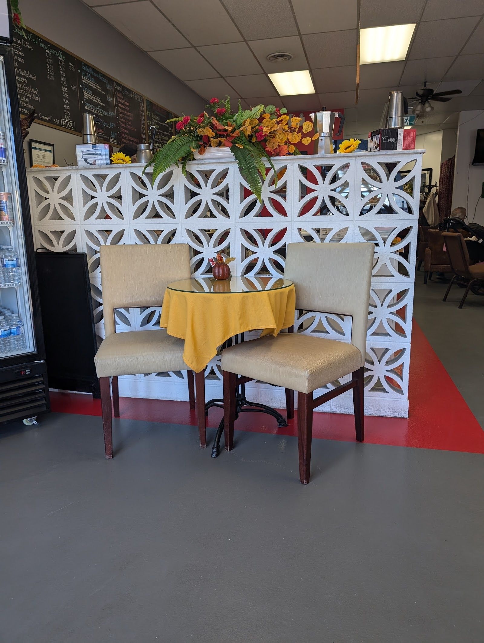 Guests dining at a busy restaurant