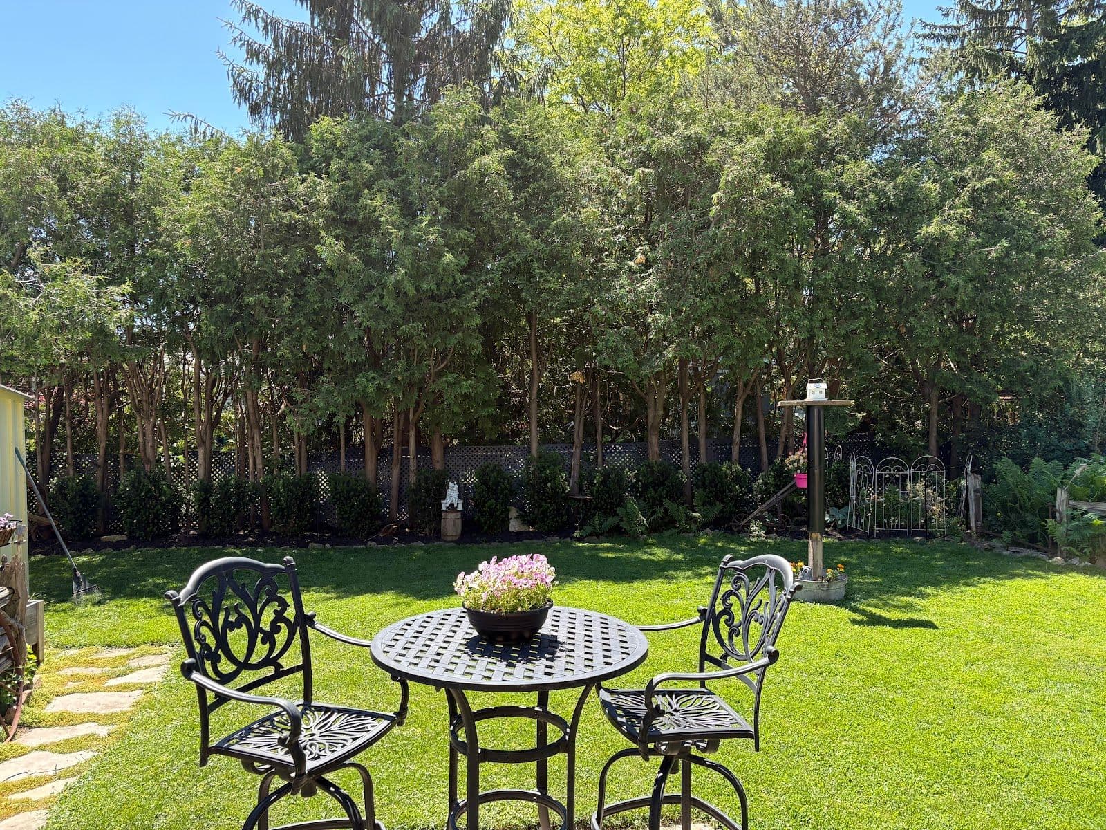 Customer photo from a Google review at Lawton's Landscaping