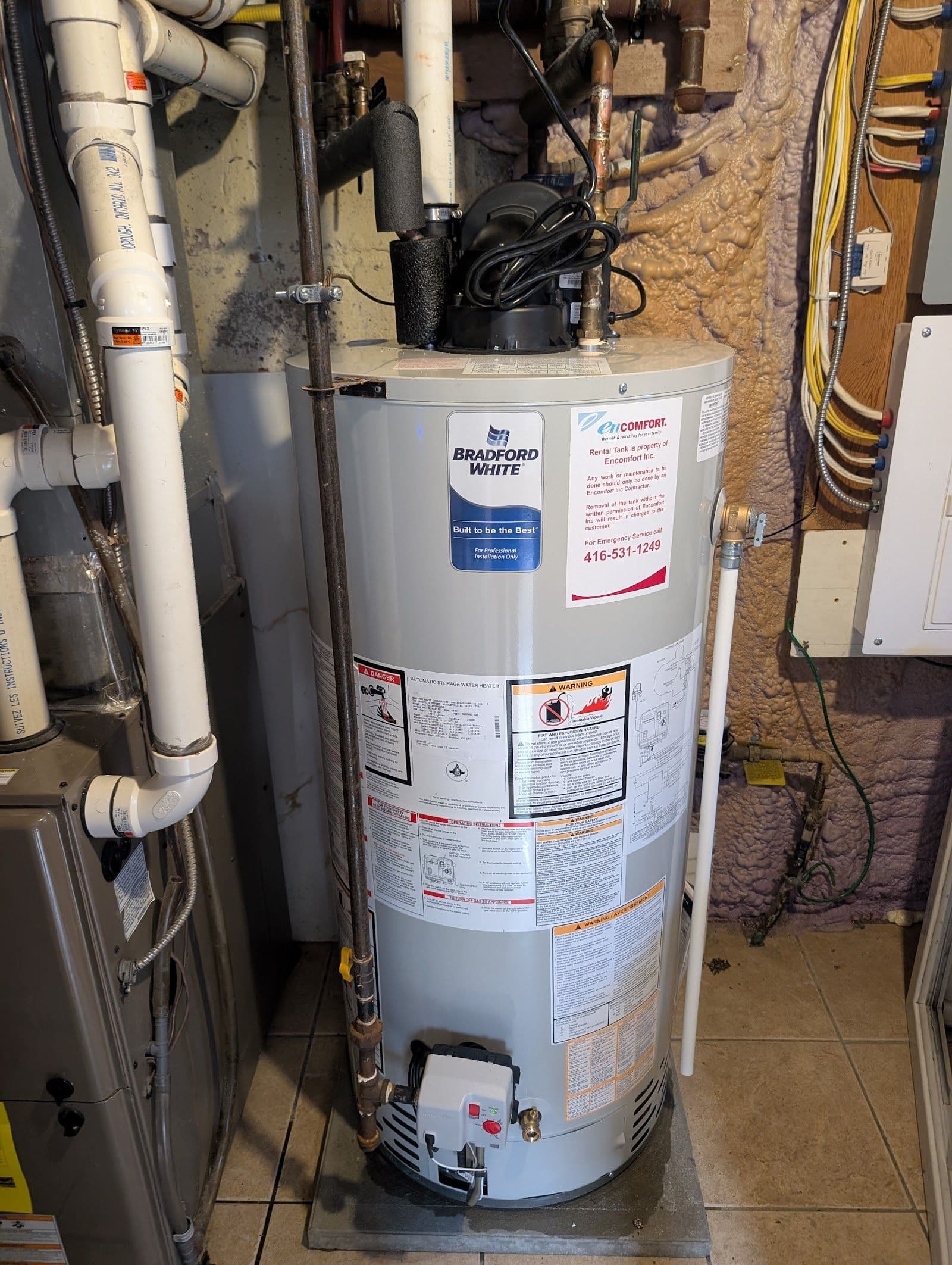 Another customer photo from a Google review at GTA HVAC Services