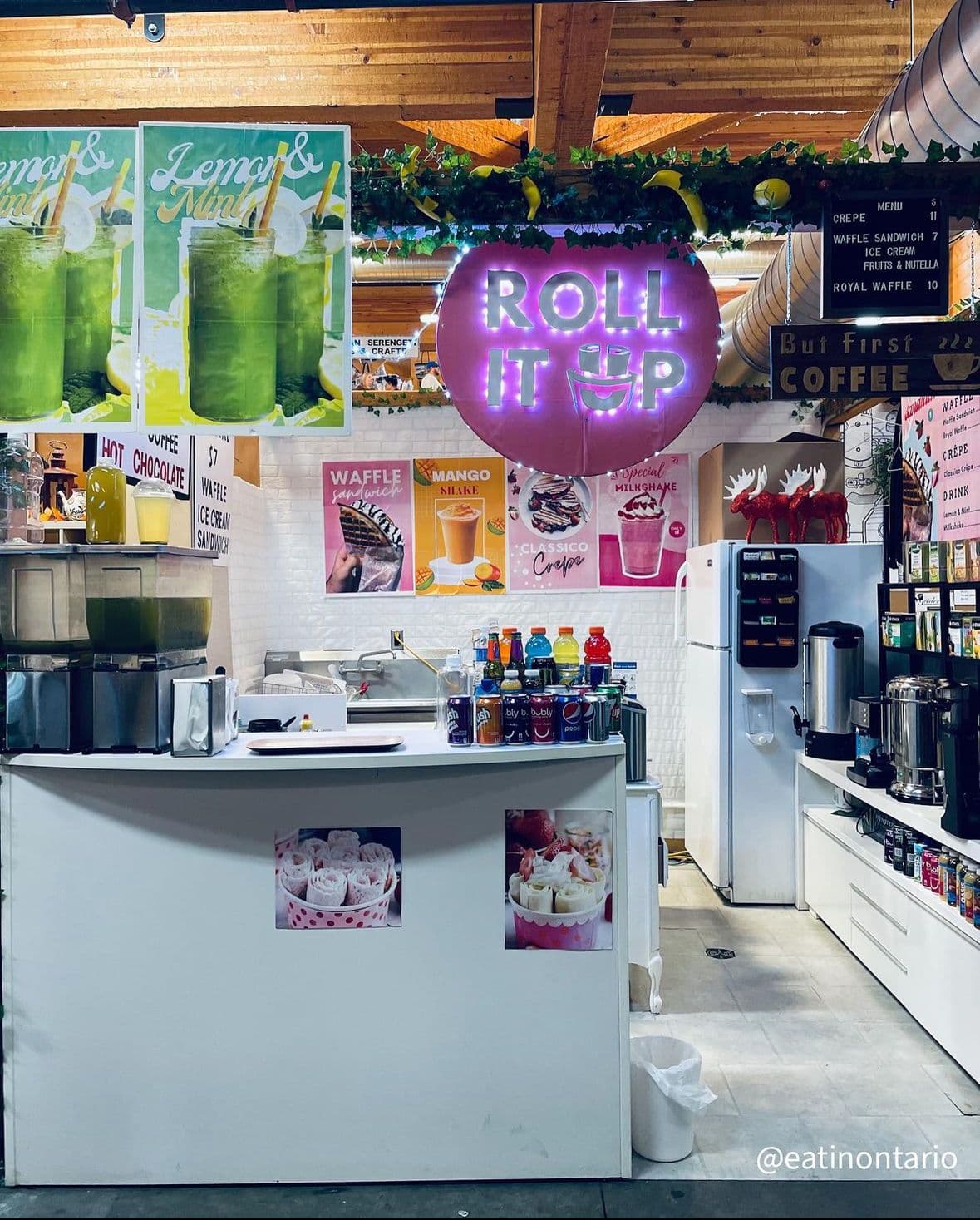 Guest photo from a Google review at Roll It Up