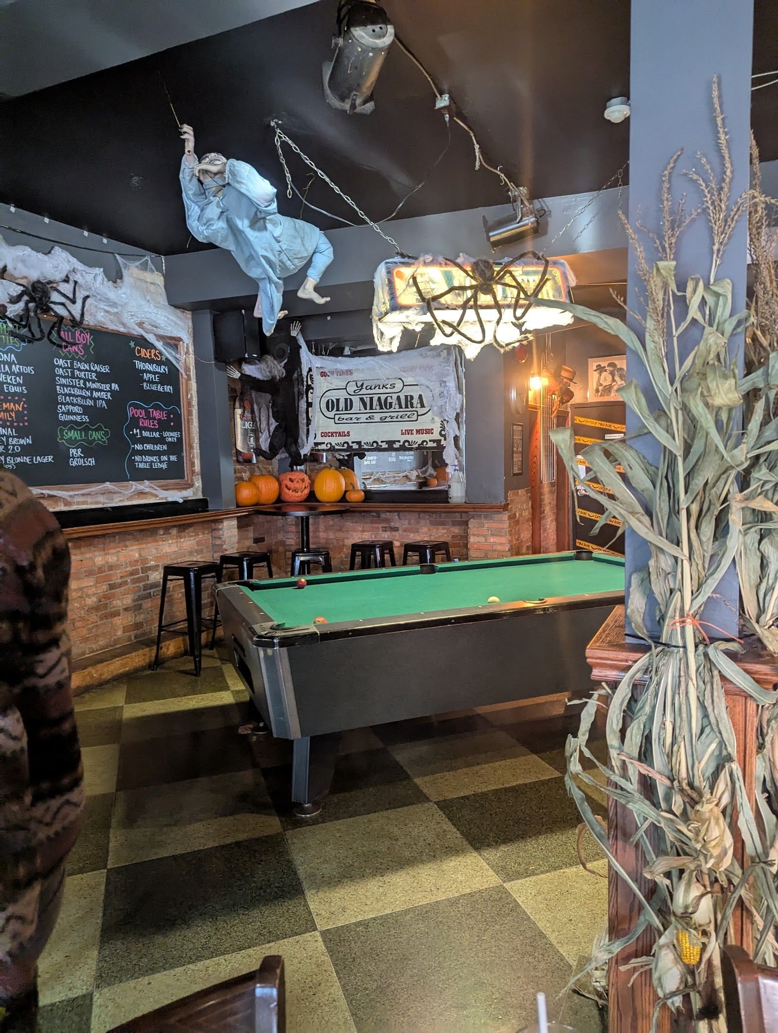 Guests dining at a busy restaurant