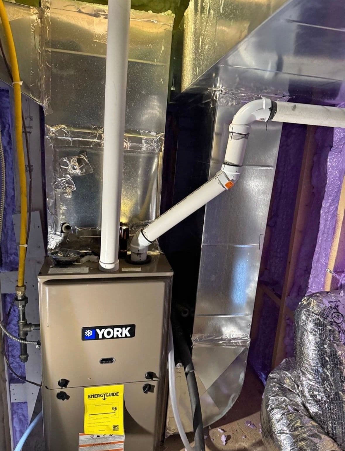 Customer photo from a Google review at Rapid HVAC Solutions North York