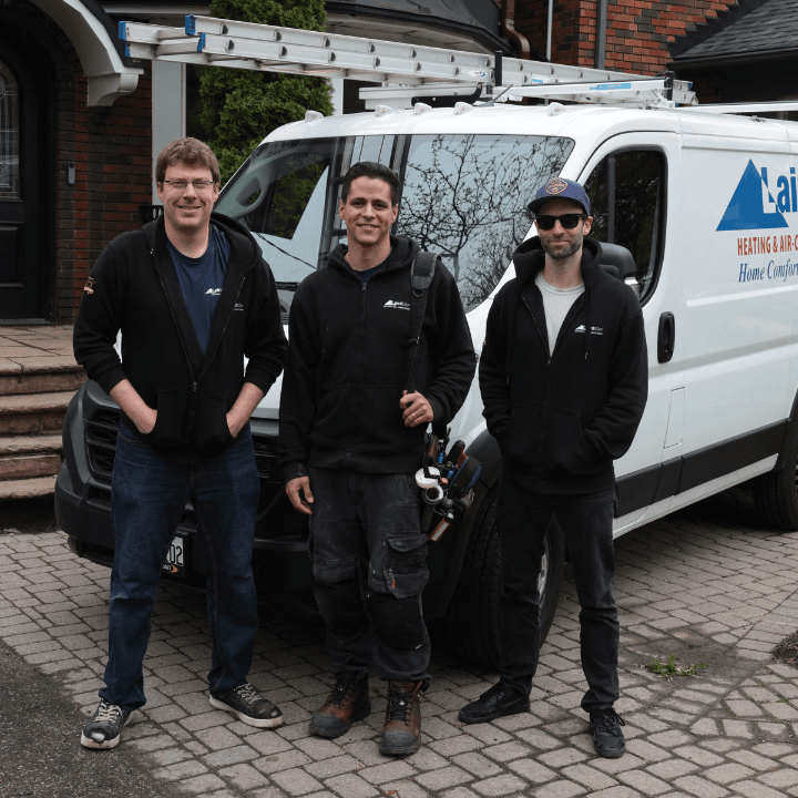 Customer photo from a Google review at Laird & Son Heating & Air Conditioning