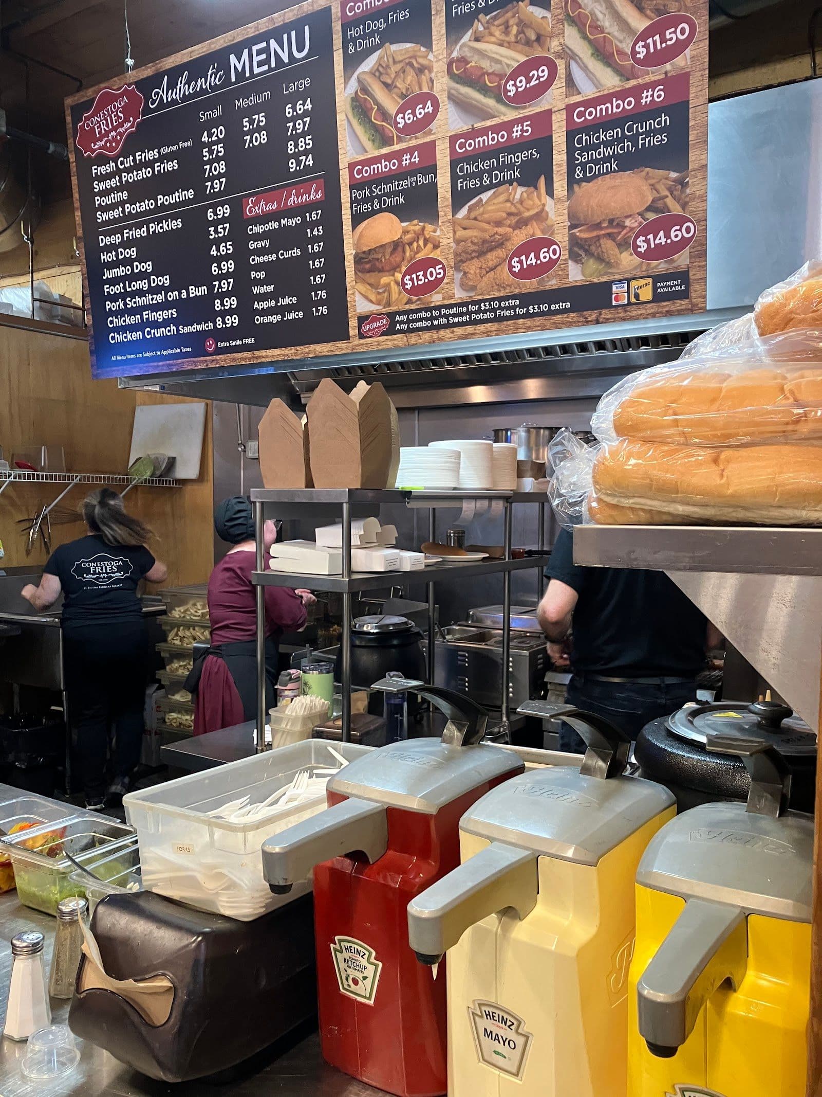 Guest photo from a Google review at Conestoga Fries