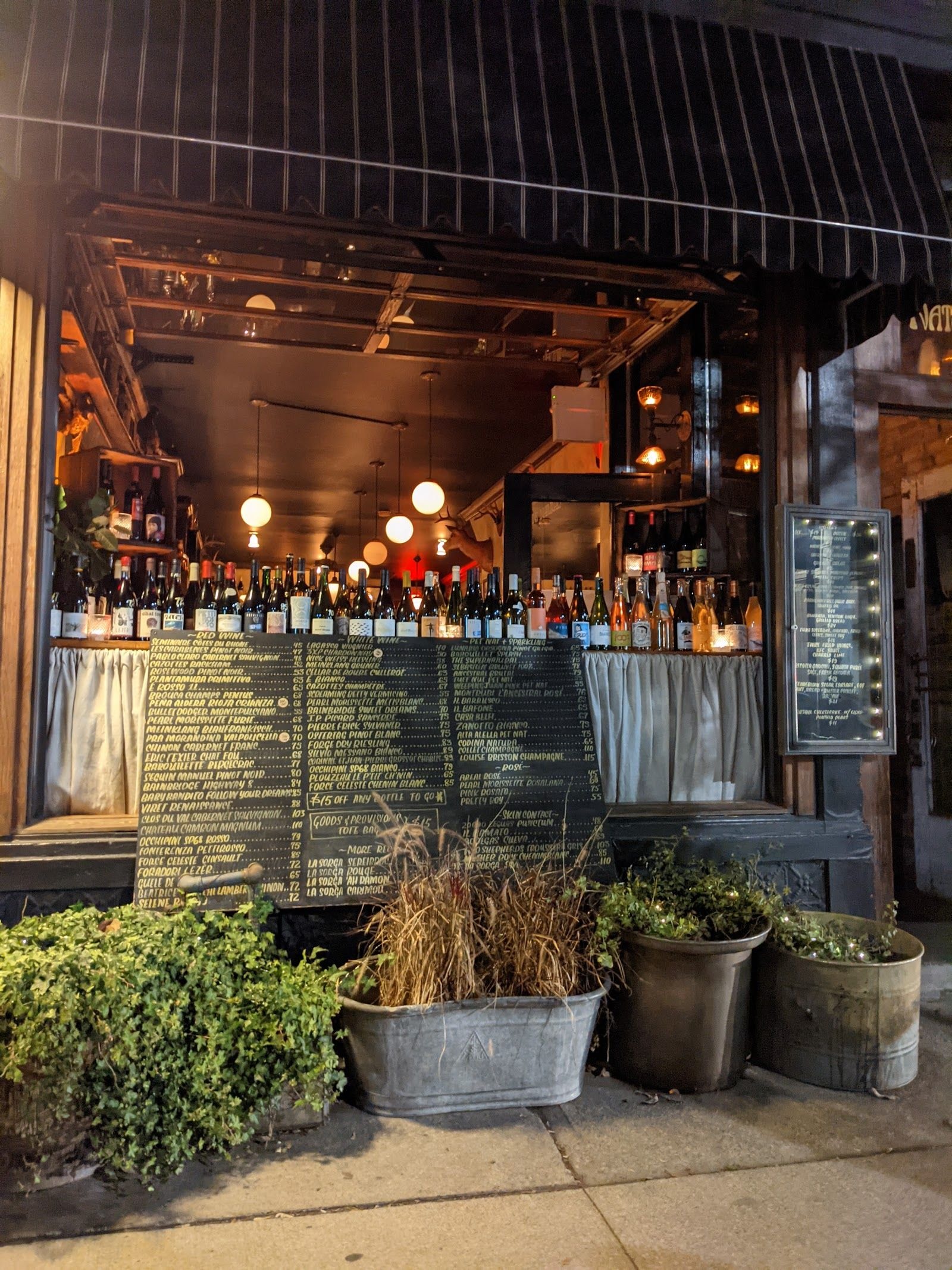 Guests dining at a busy restaurant