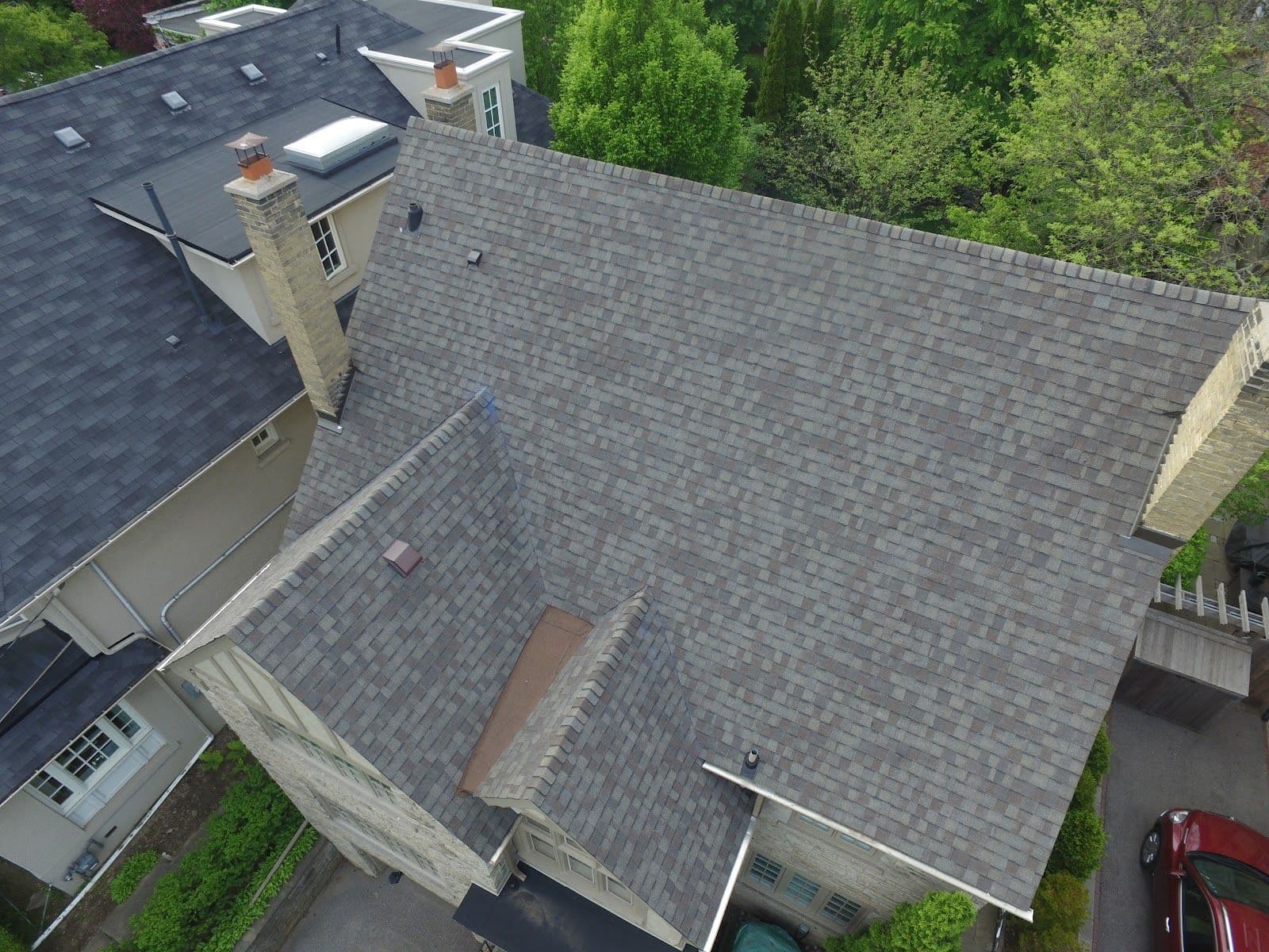 Customer photo from a Google review at Coverall Roofing - Toronto