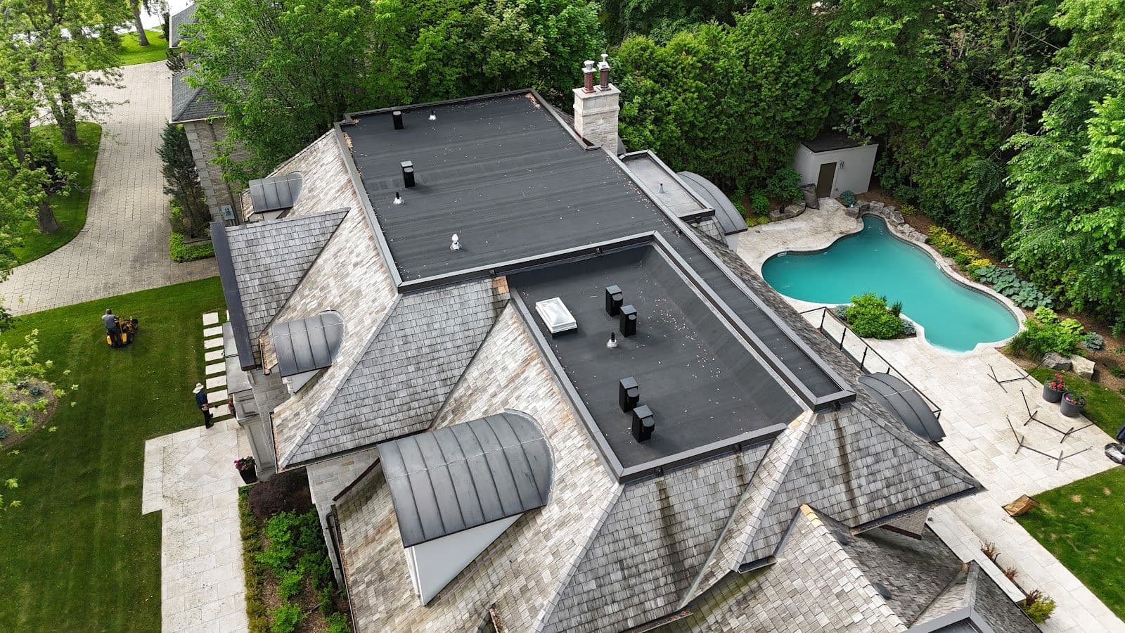 Another customer photo from a Google review at Avenue Road Roofing