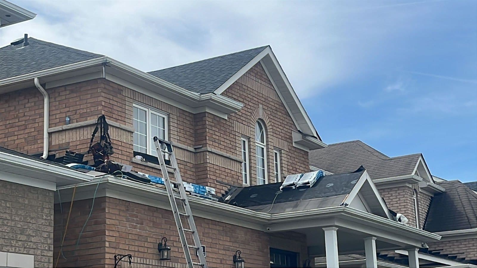 Another patient photo from a Google review at Alpine Roofing