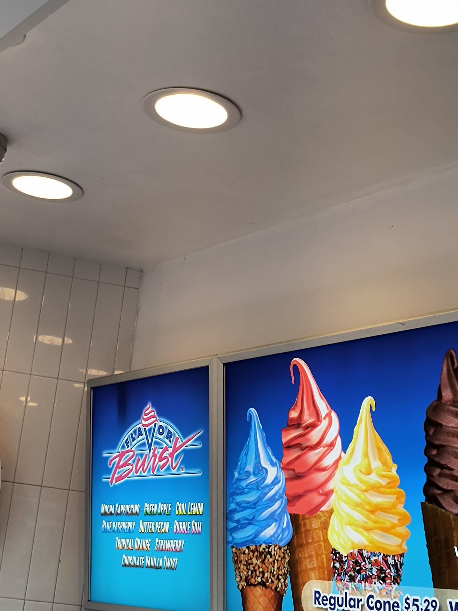 Another guest photo from a Google review at Downhill ice cream