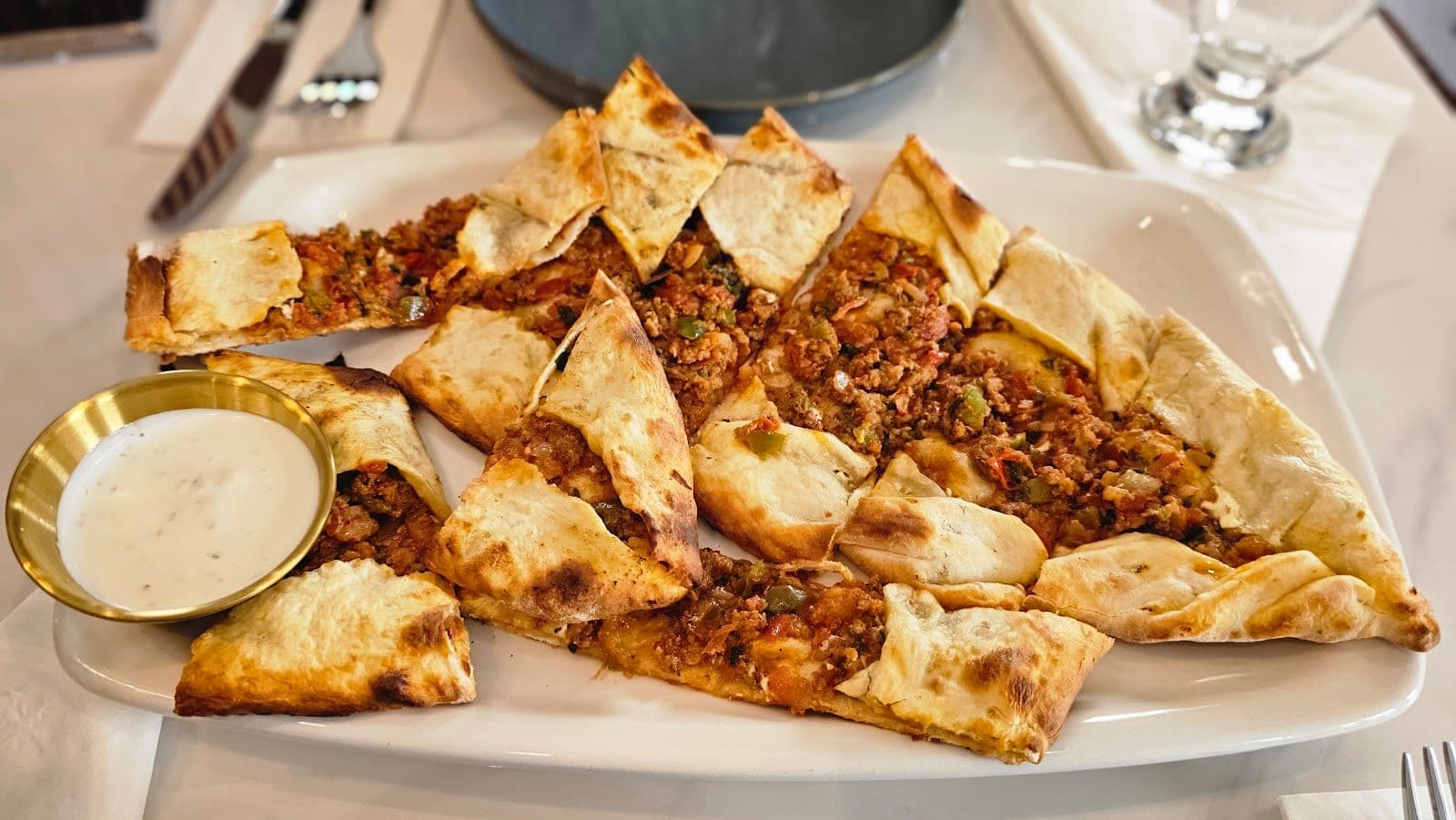Guest photo from a Google review at Turkish Flame