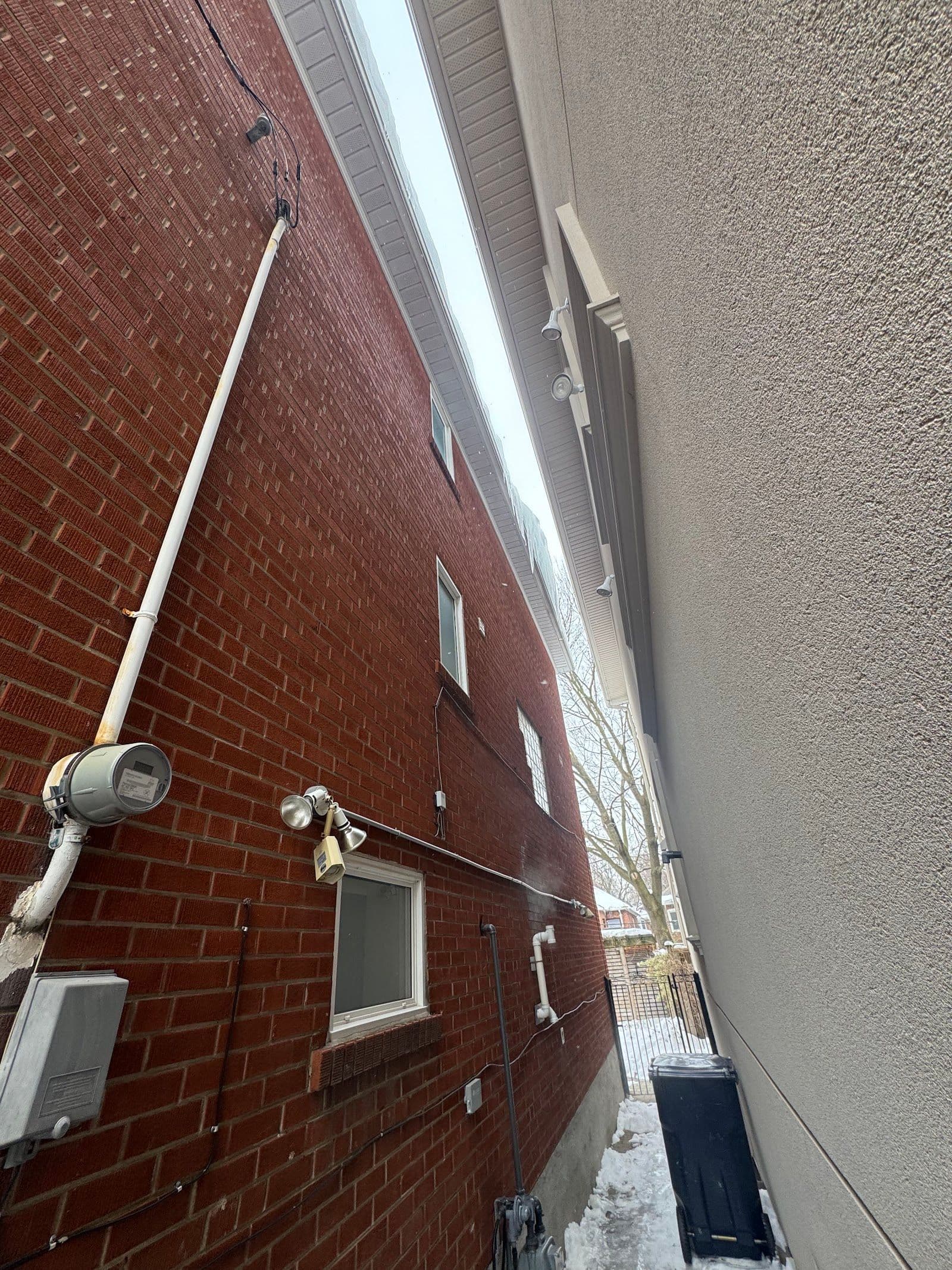 Another customer photo from a Google review at Toronto Roofer
