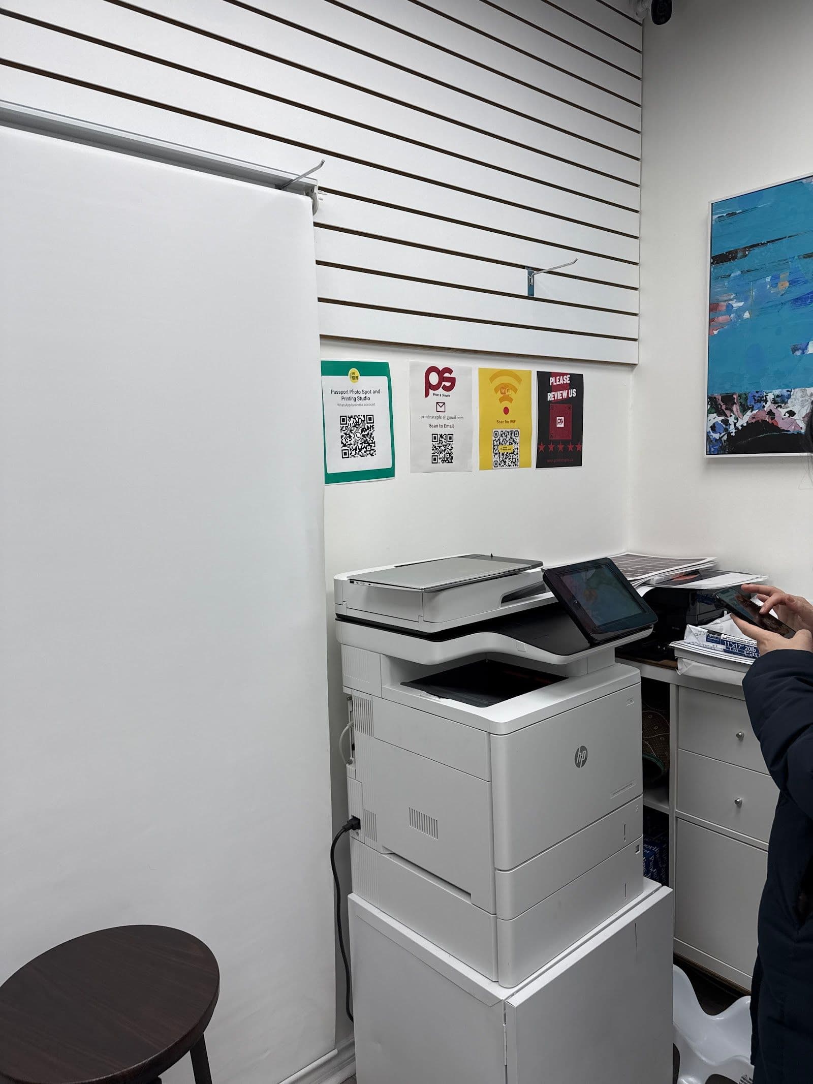 Another customer photo from a Google review at Print Xpress Toronto