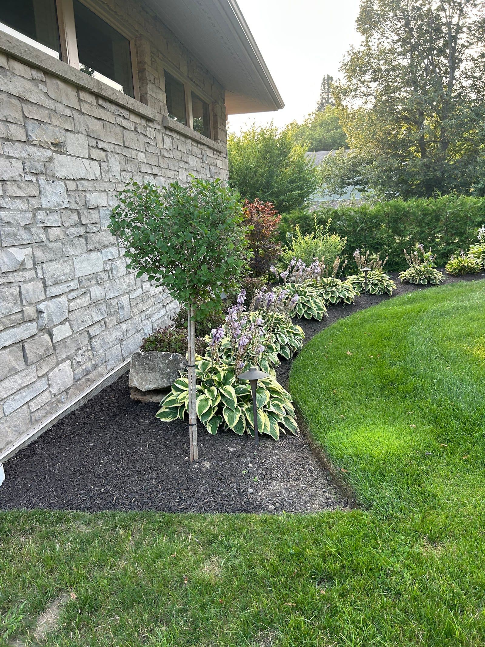 Another customer photo from a Google review at Milburough Premium Landscape