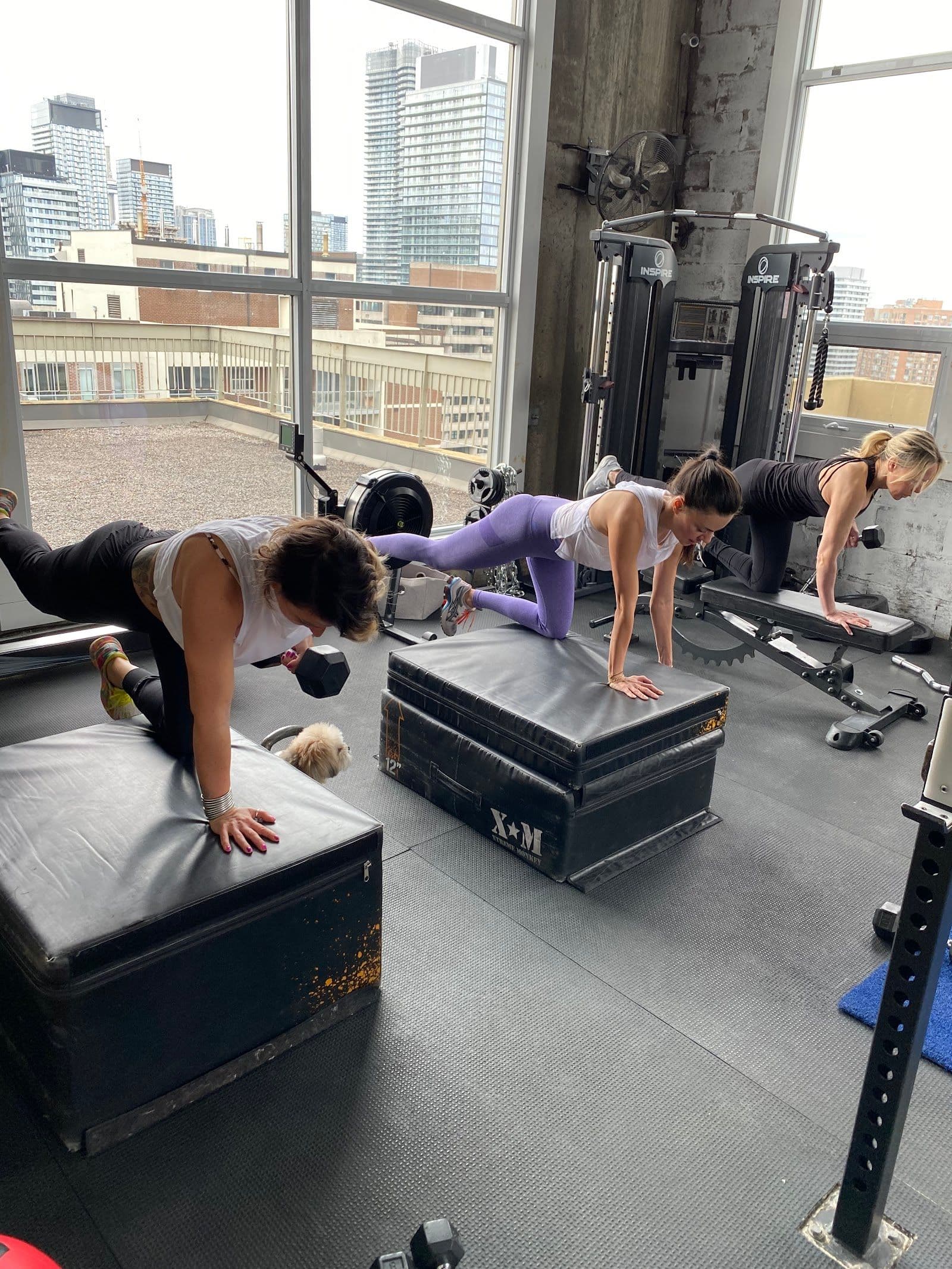 Member photo from a Google review at Lyft Fitness Toronto Gym and Personal Training