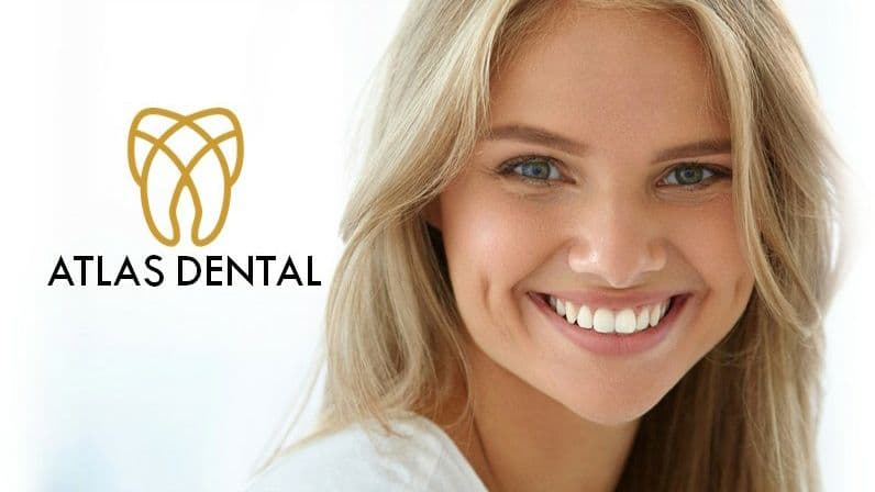 Patient photo from a Google review at Atlas Dental