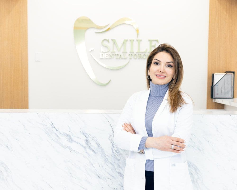 Patient photo from a Google review at Smile Dental Centre Toronto - Dr. Rashin Elahi