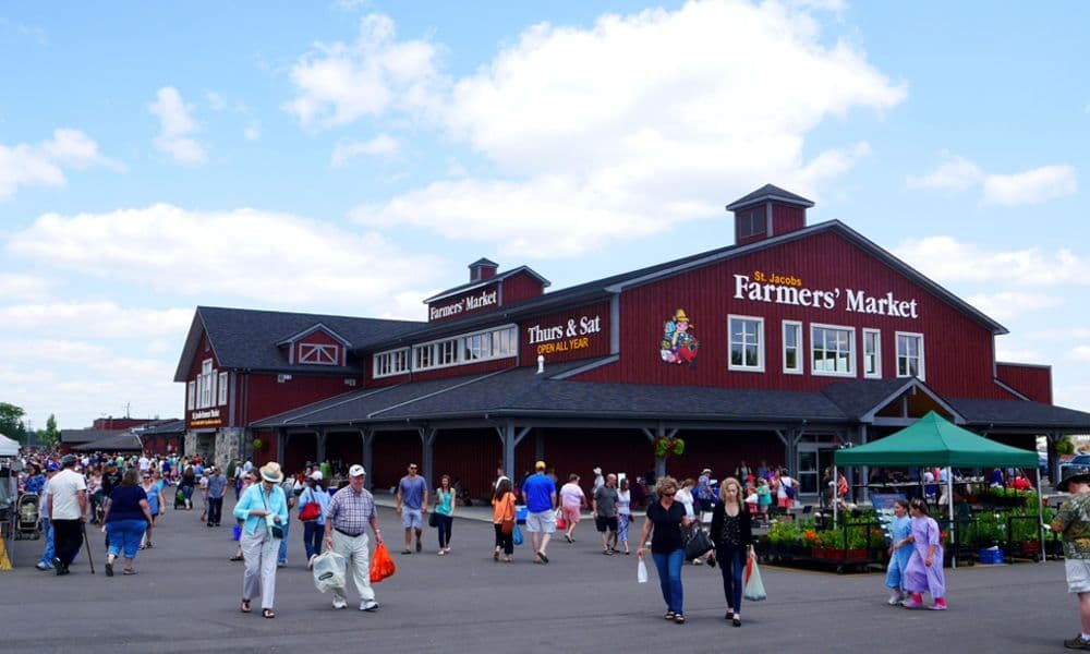Guest photo from a Google review at St. Jacobs Farmers' Market