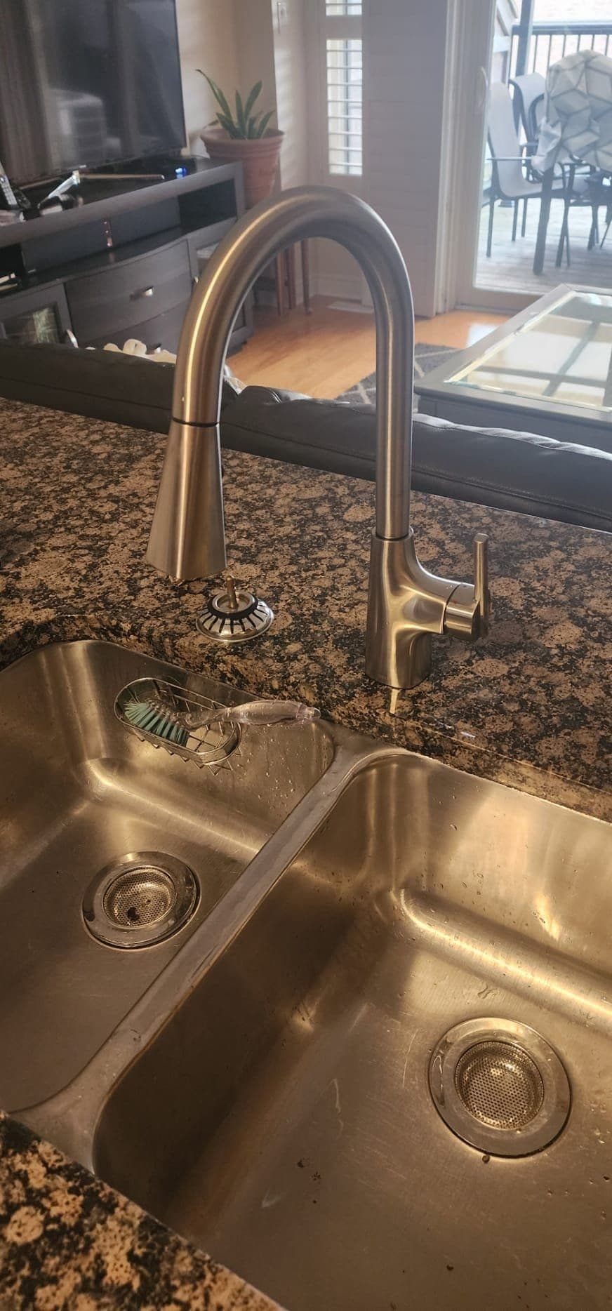 Another customer photo from a Google review at Drain King Plumbers Toronto