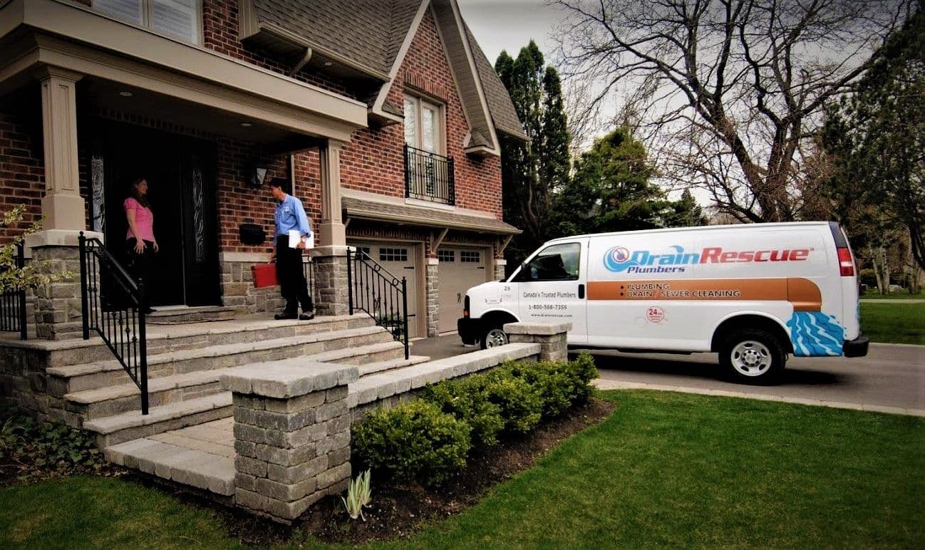 Customer photo from a Google review at Drain Rescue Plumbers Toronto
