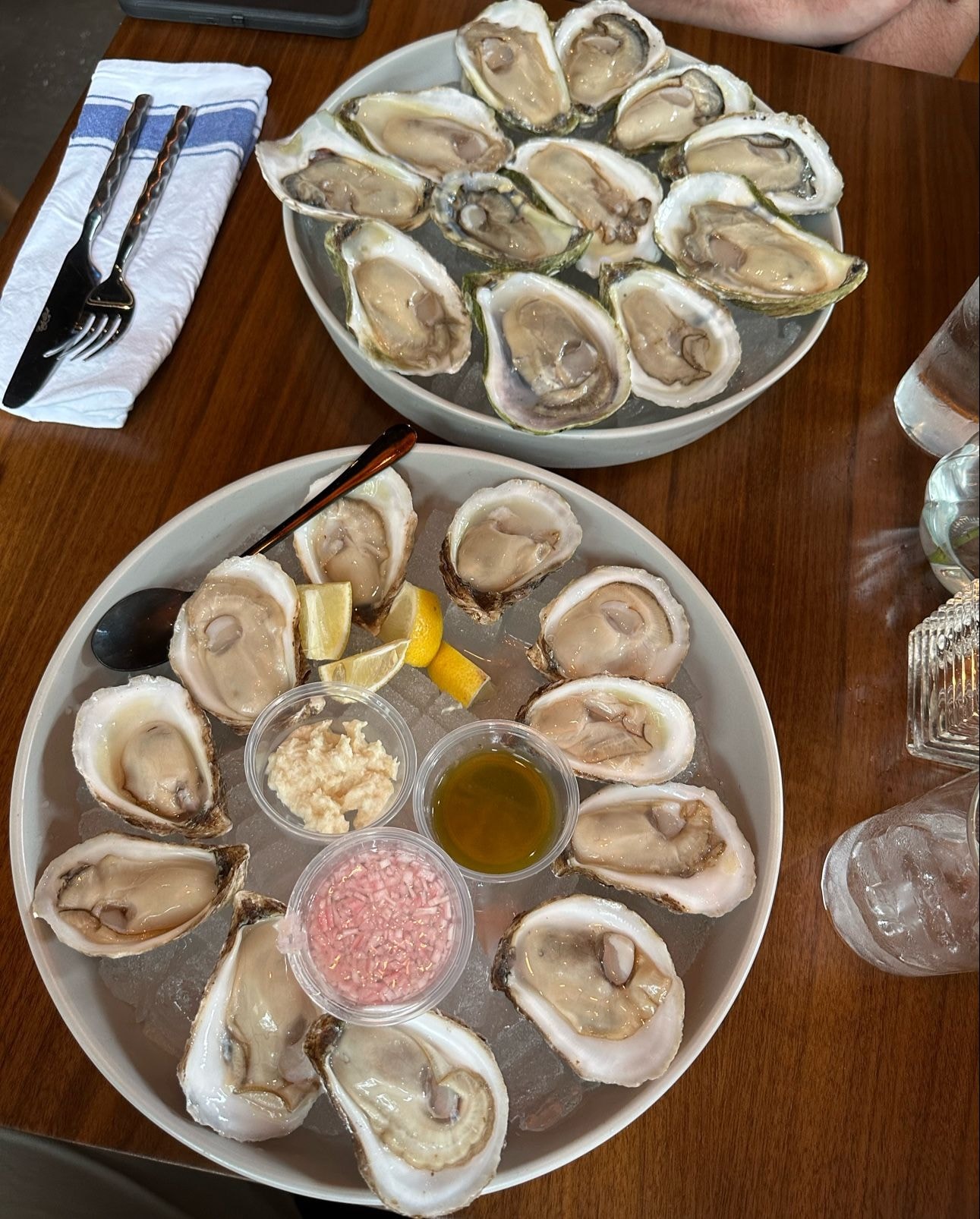 Guests dining at a busy restaurant