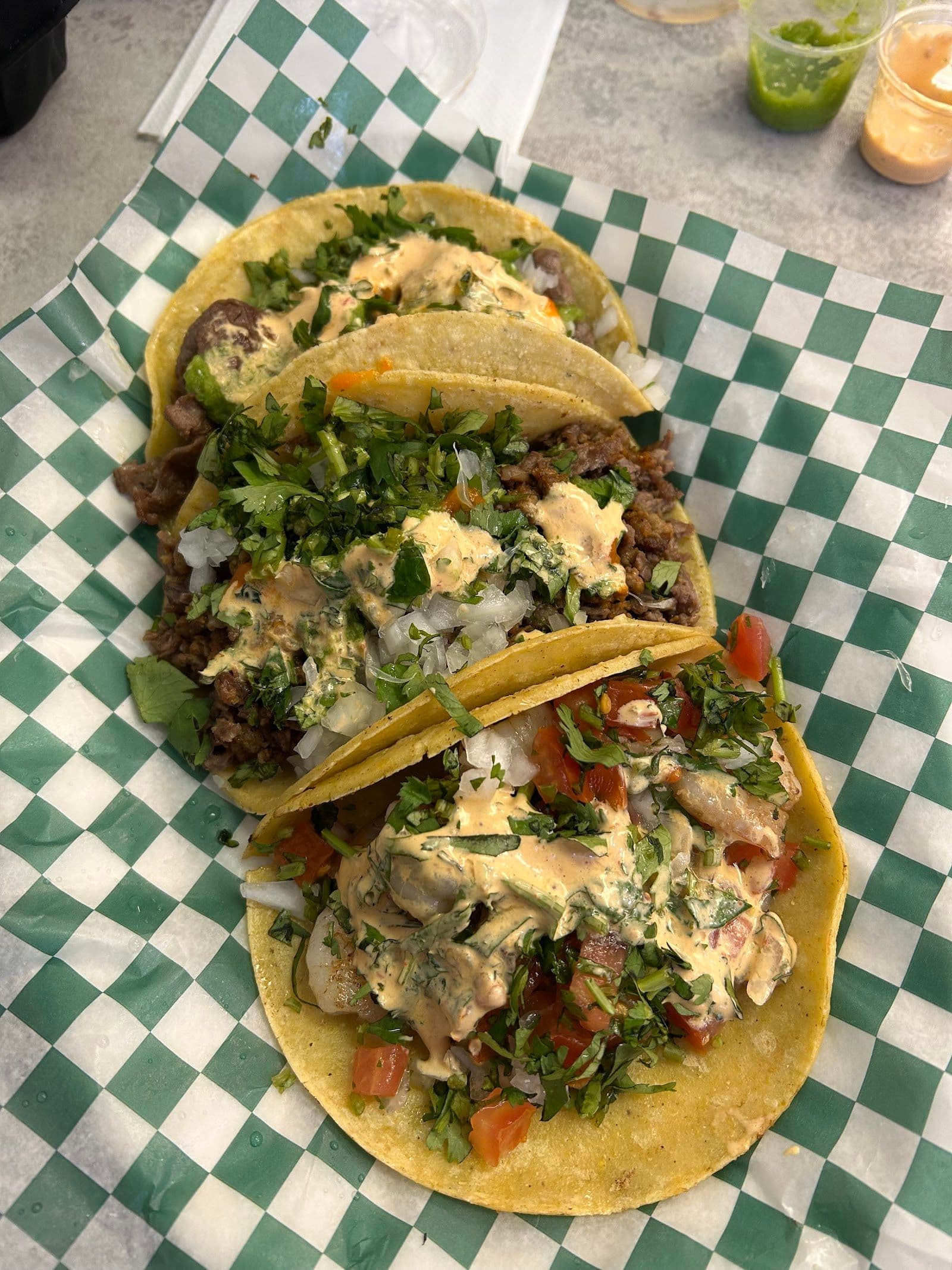 Another guest photo from a Google review at La Revolución Taqueria