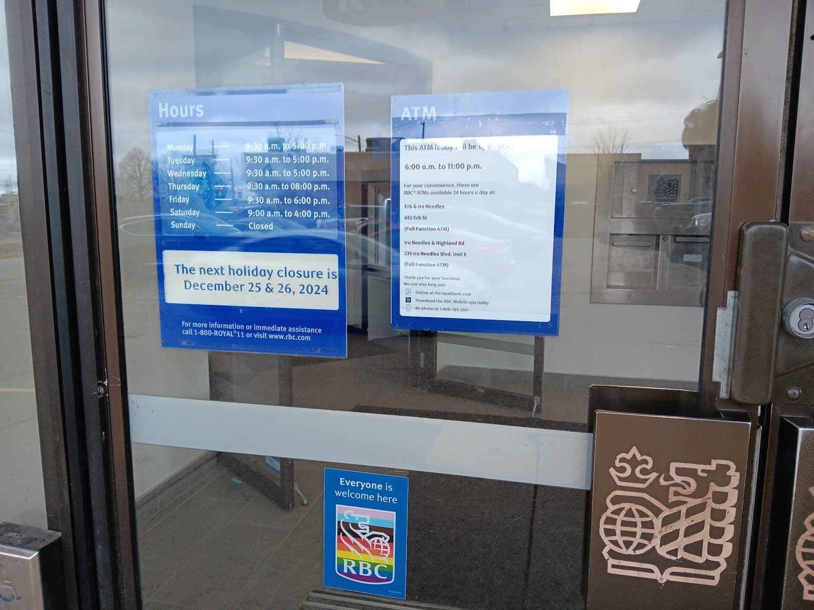 Another guest photo from a Google review at RBC Royal Bank